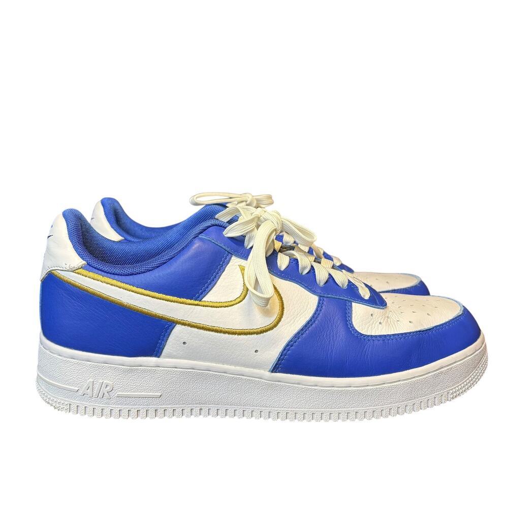 Nike Air Force 1 Low By Mark Pope Kentucky Sneakers Sz 11 Blue White HF0659-900